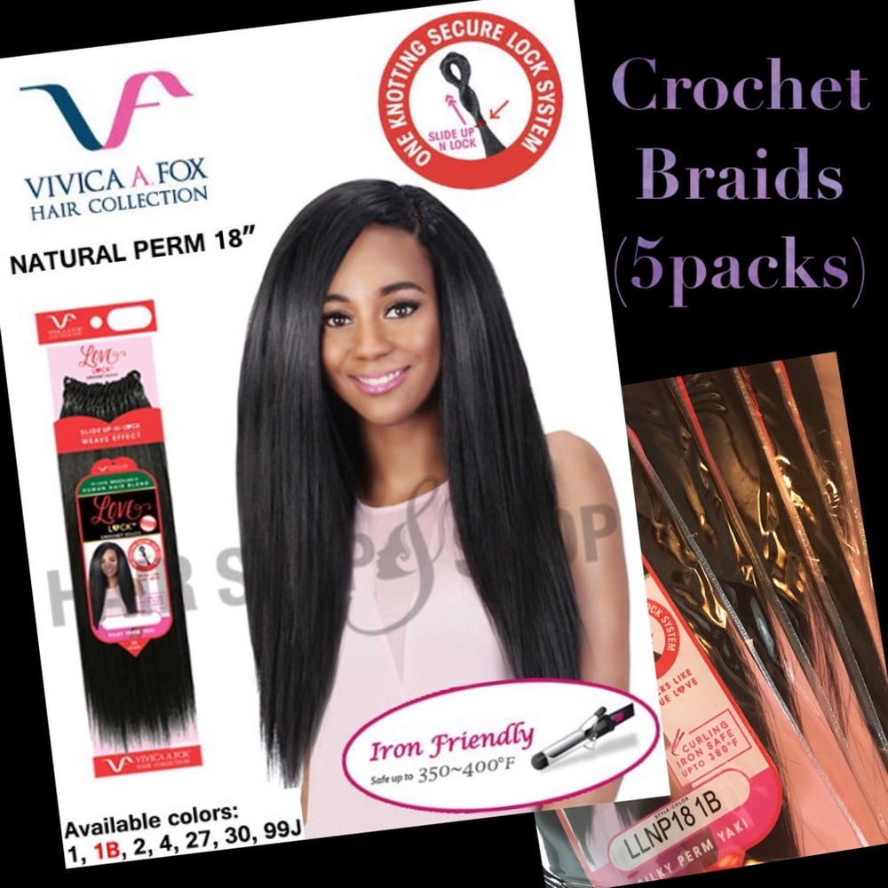 Vivica A Fox crochet braid hair